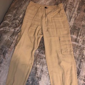 Khaki joggers